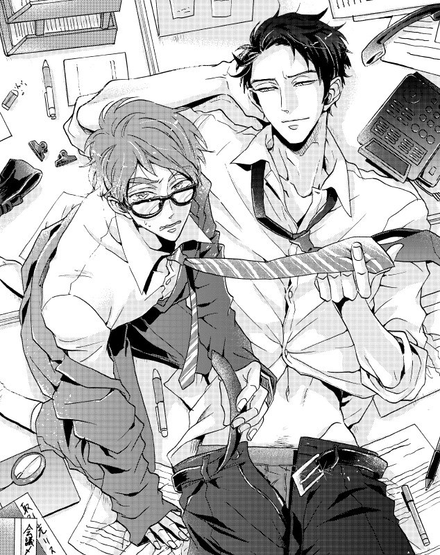 2月24日発売の『BABY vol.15r-もっこりブリーフ特集-』https://t.co/bXf5AZI095に漫画を掲載していただきます!(私のはブリーフ関係ない話なんですが…笑)巨根課長×粗チン包茎平社員のリーマンものです! 