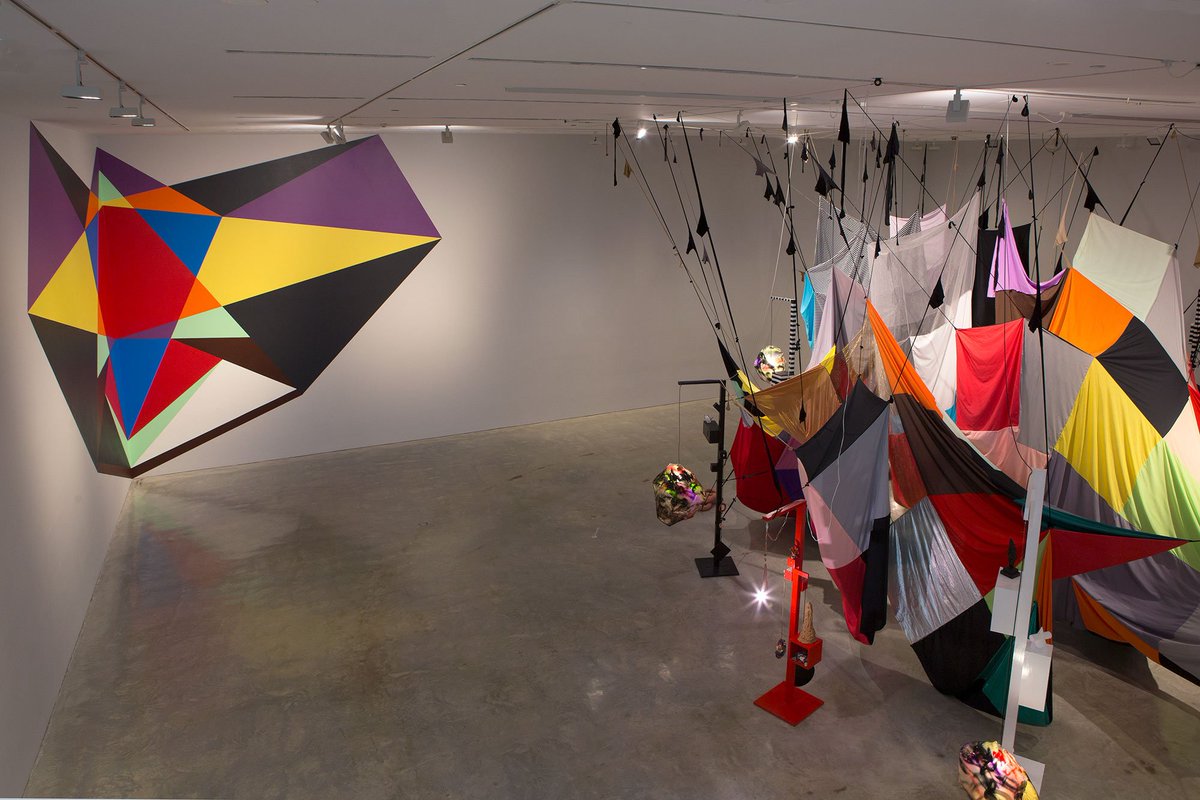 Last chance to catch Mikala Dwyer's 'Square Cloud Compound' (2010) at <a href="/MCA_Australia/">MCA Australia</a>. On display until tomorrow!