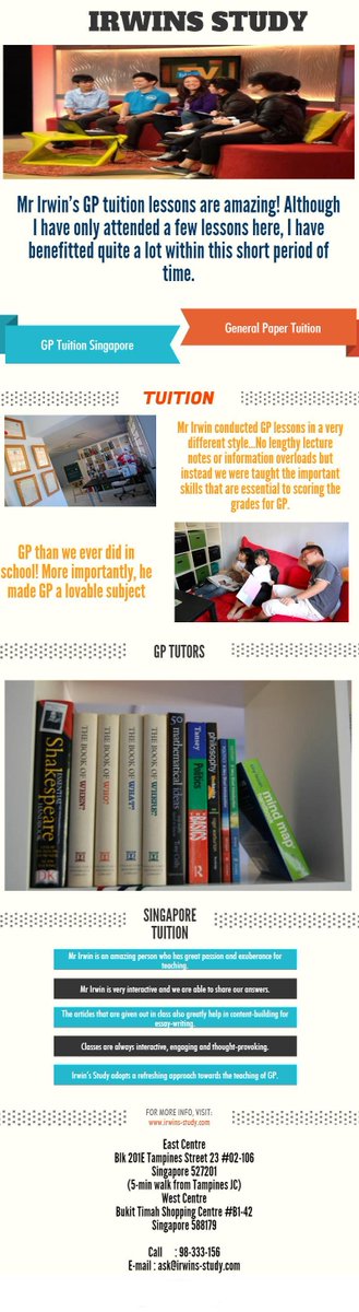 irwins_study's tweet photo. Irwins insightfulness has made lessons much more value-added
https://t.co/9bNyCrc1Eq
#Singapore #GP #GPTutor https://t.co/LCcmpEPfs5