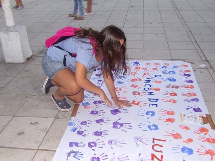 Mi Sofi disfrutando la tarde junto a Rincón de Luz 💖. #Asperger