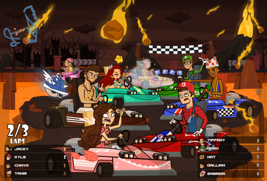 roxyrose1231's tweet image. haveing a race with my friends...*facepalm then laughs*