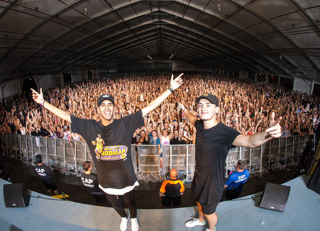 Thank you @GoodLifeFest Brisbane! 🙌 see you tonight Melbourne 🔥 <a href="/Samual_James/">Samual James</a>