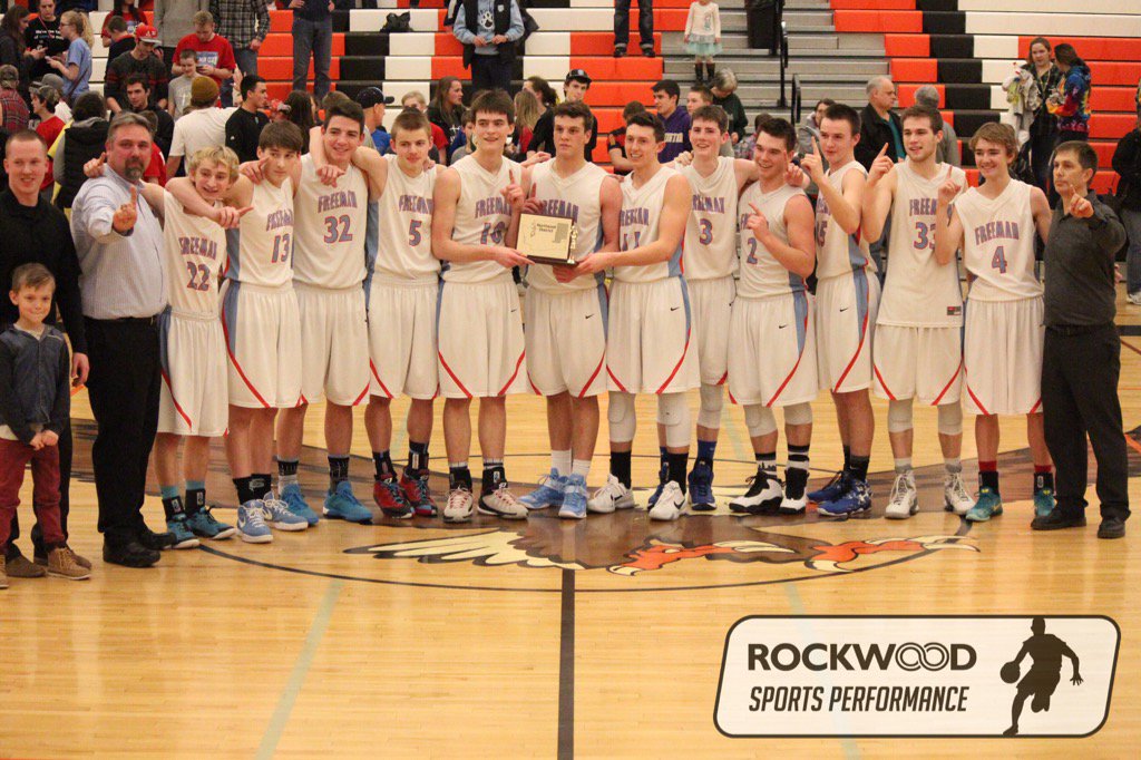 Boys District 7 1A champion Freeman Scotties. #WaPreps