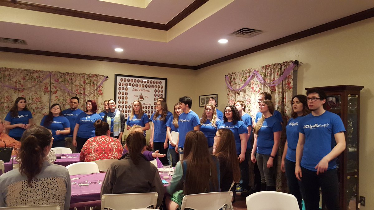 OCU_AXO's tweet photo. @OCUpella thanks for performing for us at Sugar High! 👏🎶 #OCUAXO #HealthyAXOLove #BrickByBrick #OCUpella https://t.co/lu3FWq9SmE