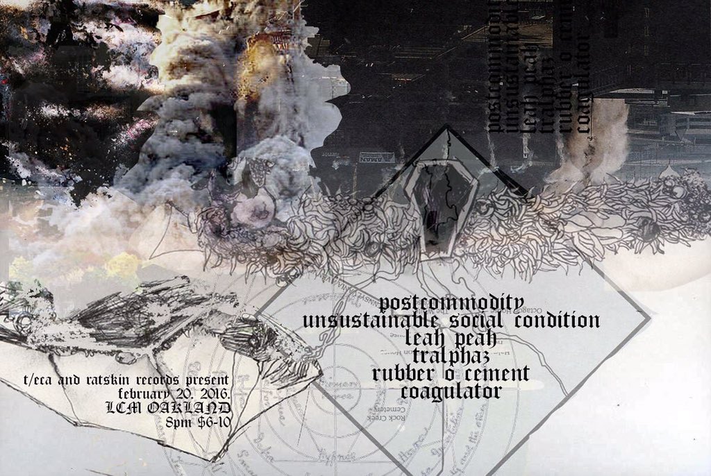 RatskinRecords's tweet photo. 2/20 @lcmoakland w/ @tralphaz_noise @Rubber0Cement @NathanTusco @RavenChacon @Matt_Purse #harshnoise #oakland #510 https://t.co/B77WoRKrTo