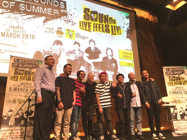Konser 5 Seconds of Summer di Jakarta hadirkan Pee Wee Gaskins sebagai band pembuka bit.ly/1o96m0P