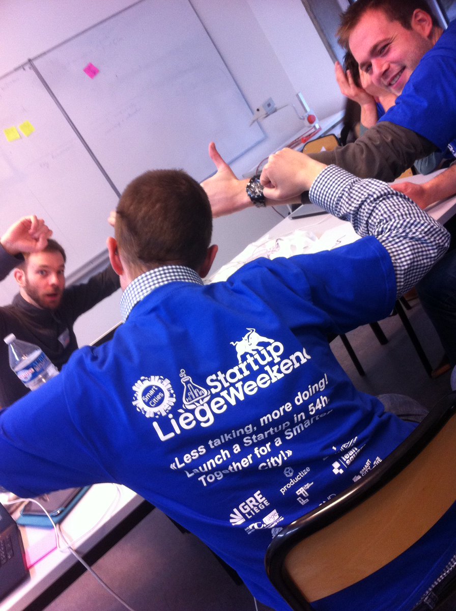 spark_coDK's tweet photo. Intensif #SWLiege! 54 heures pour créer une startup sur les #SmartCities  #Warriors https://t.co/gbHu2AgeZH