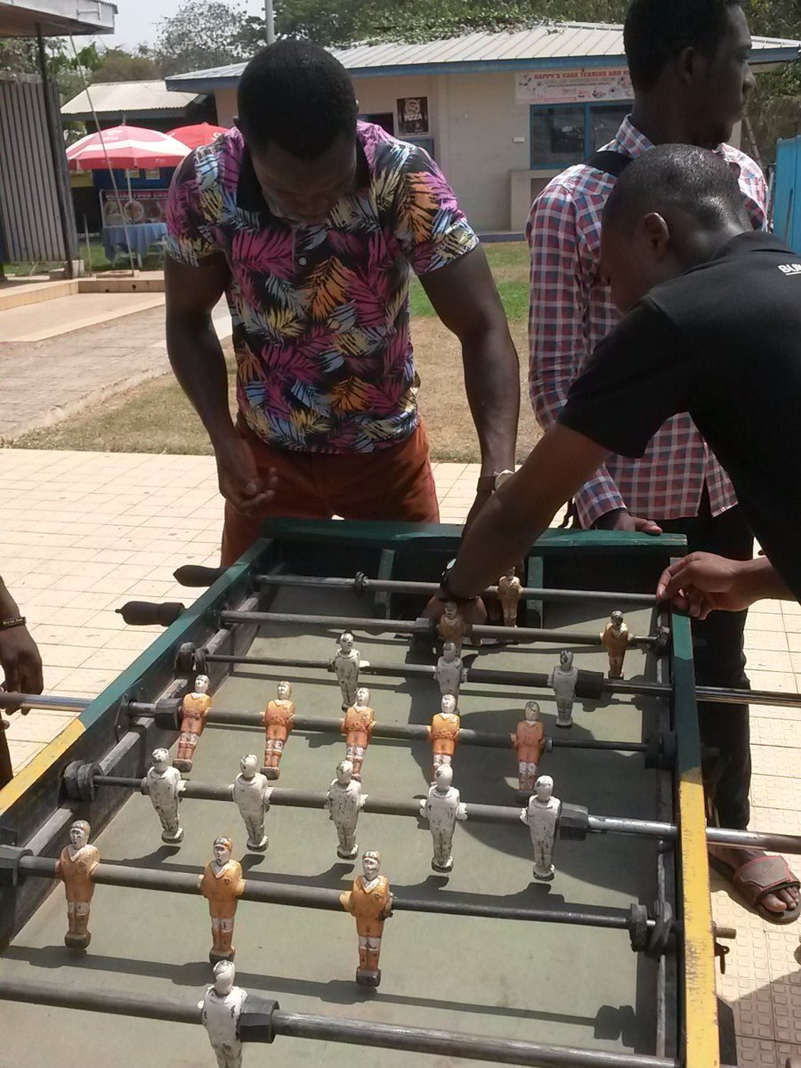 GESA_KNUST's tweet photo. The games have started already. Join us at the KNUST Poolside for the Ekikimi socialization https://t.co/IkC1HNpQH6