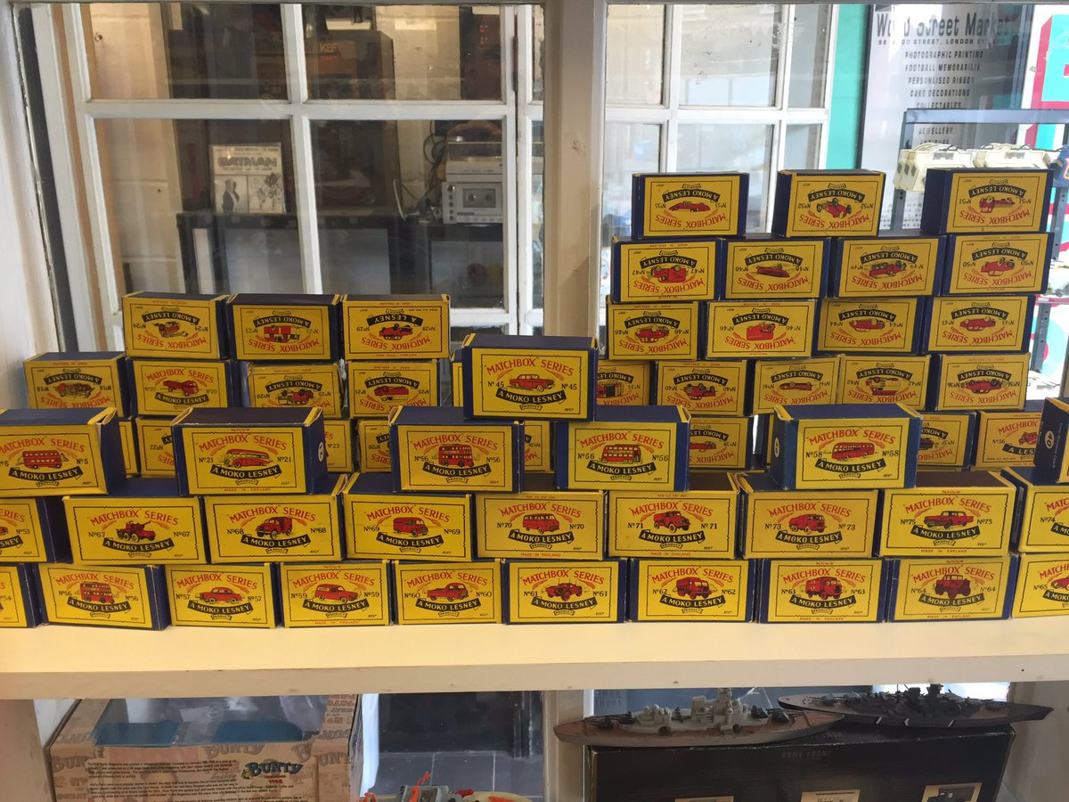 MartinsToys1's tweet photo. Wow 50's &amp; 60's matchbox collection come see https://t.co/N39osNKJur