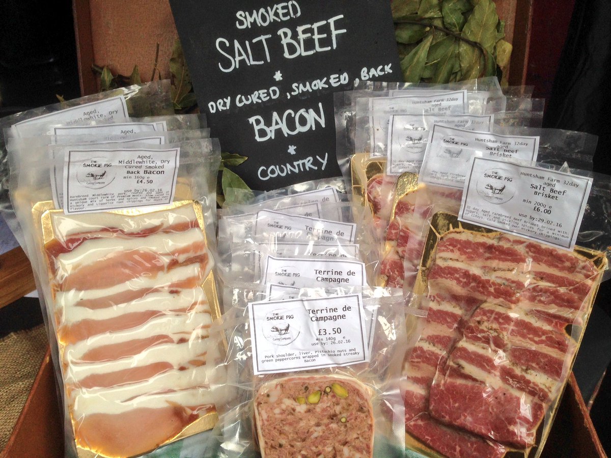 Thanks <a href="/HuntshamFarm/">Huntsham Farm</a>.. The beef &amp; pork are amazing! Out of this world salt beef &amp; bacon!