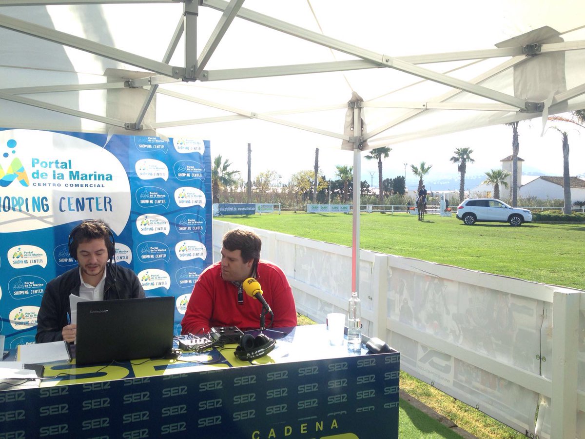 metolivanova's tweet photo. Today's special La Ser Denia radio broadcast from #SpringMET16-Hoy tenemos en directo a @RadioDeniaSER en el MET. https://t.co/ifI8cW8zDf