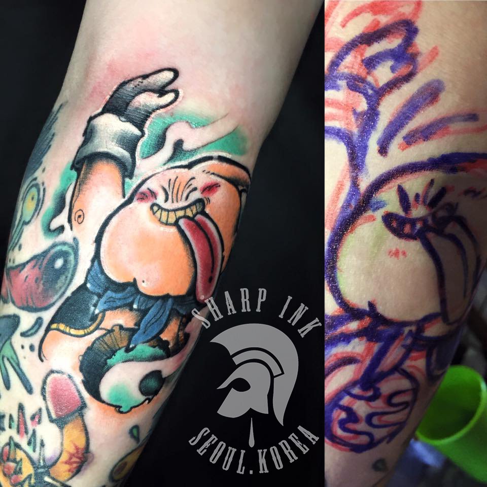 sharpinkkorea's tweet photo. Tattooist jinsuk
#드래곤볼 #마인부우 #베거스 #베거스드럼 #표돈 #안녕잘지내지 #미국은어떠니 https://t.co/xKTfyS4phx