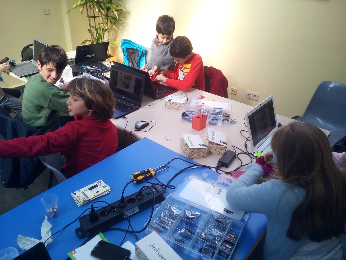 pablogfb's tweet image. Renacuajos por todas partes en @coderdojomj