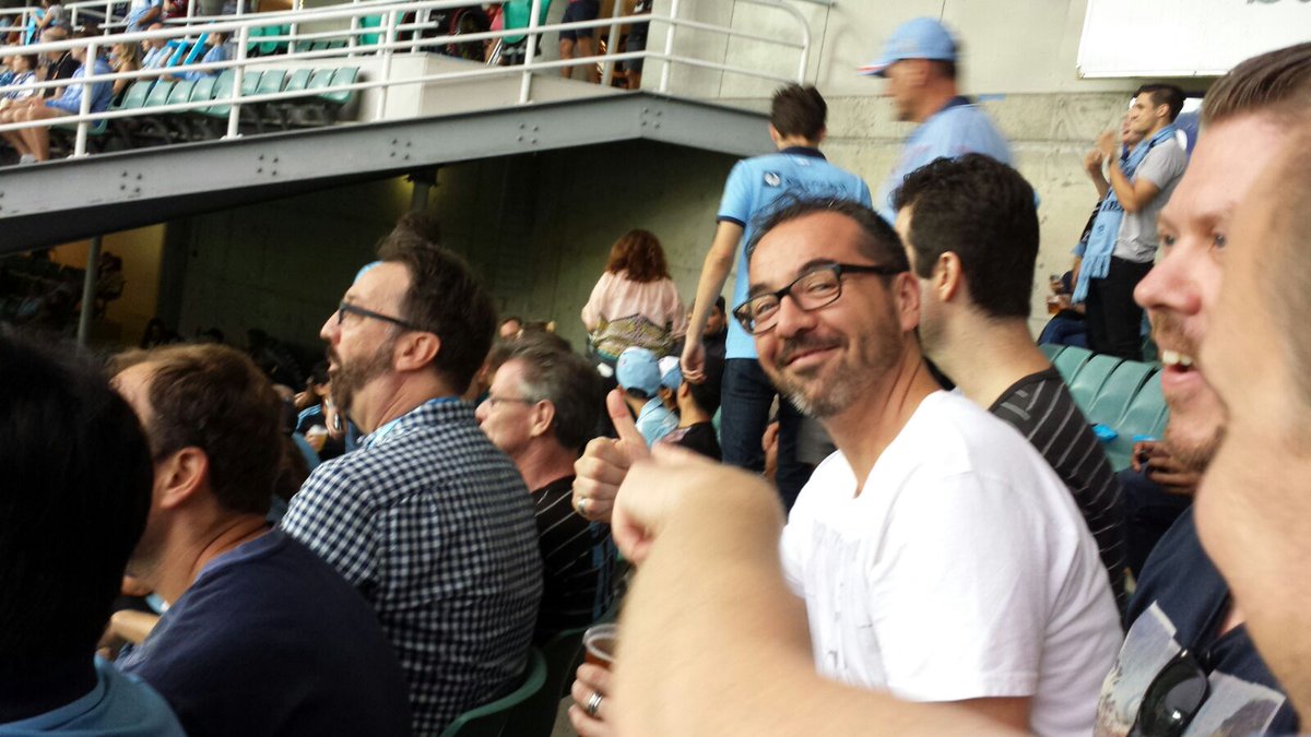tipsbyalex's tweet photo. Franc and his dad at the football....nice. https://t.co/7OMpKiJXBQ