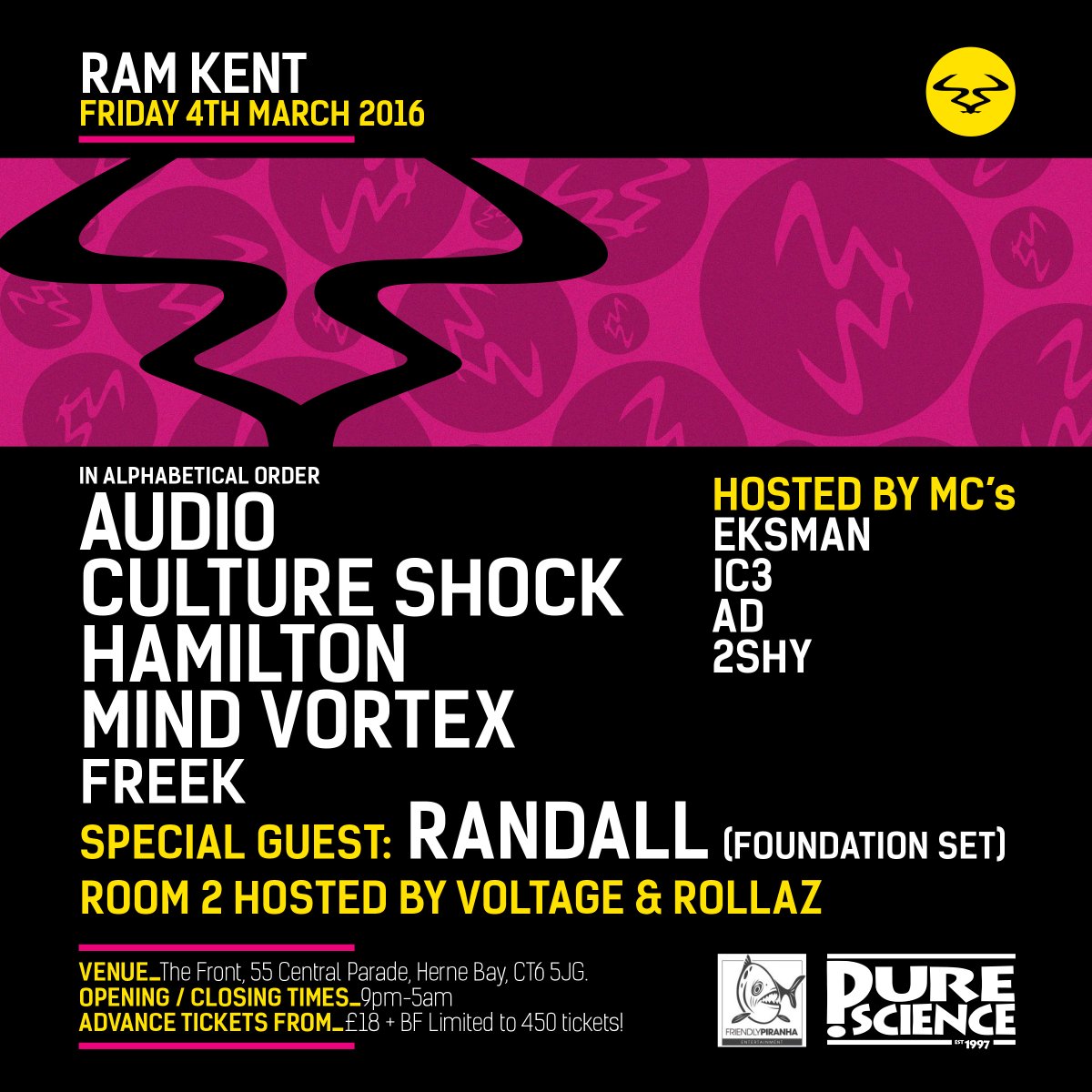 RAMrecordsltd's tweet photo. It's nearly #RAMKent time! We can't wait to be back with the @PureScienceHQ family! https://t.co/bW0TQAudEU https://t.co/tmkeHorT2N