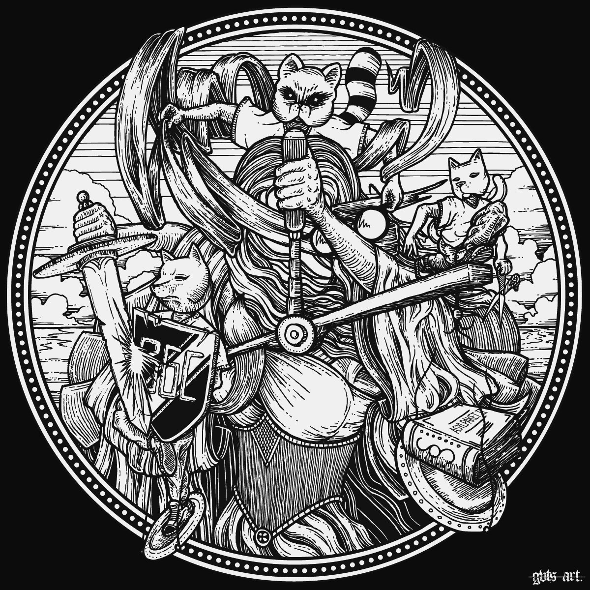 GutsArt's tweet photo. • Call Up Justice • #breakgrenzencrew #art #illustration #artwork #design #artist   #drawing #occult #comic #justice https://t.co/U61VS2hYvD