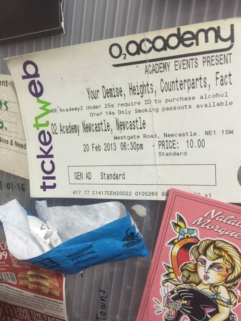 txwns's tweet photo. @YourDemise 3 years since the YD show in Newcastle got shut down 🤘🏻 https://t.co/6spkkfzMmo