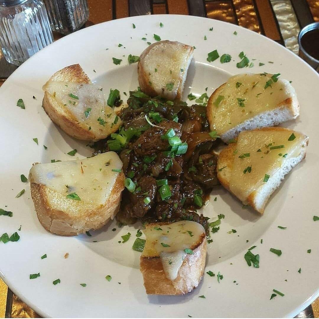 Fire Roasted Steak Tips. #steak #lunch #dinner #thebridgedetroit #bridgedetroit