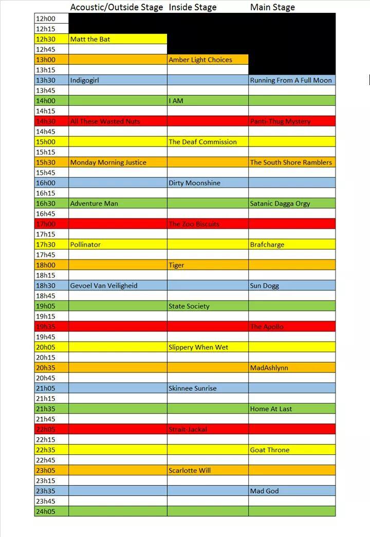 Hey it's <a href="/SpeedoFest/">SpeedoFest</a> day! 

We're up 22h35. Come early and support local lekkers.