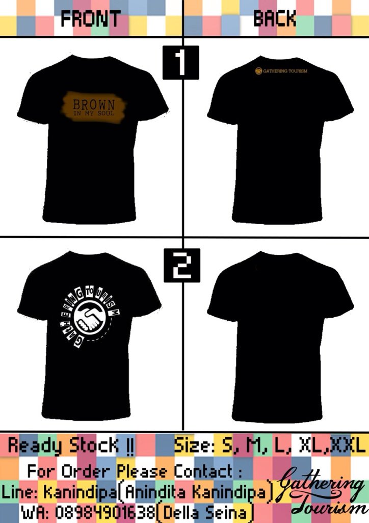 LET'S UPGRADE YOUR BROWN STYLE! udah H-7 nih guys, jgn lupa di order kaosnya only 100k, ada lengan panjang juga loh😆