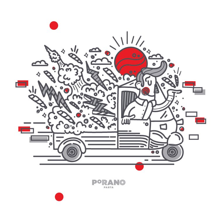MUCHcreative's tweet photo. Porano Pasta identity by Atomicdust, USA.
#branding #muchcreative #identity #graphicdesign https://t.co/yBJKs2bdnY