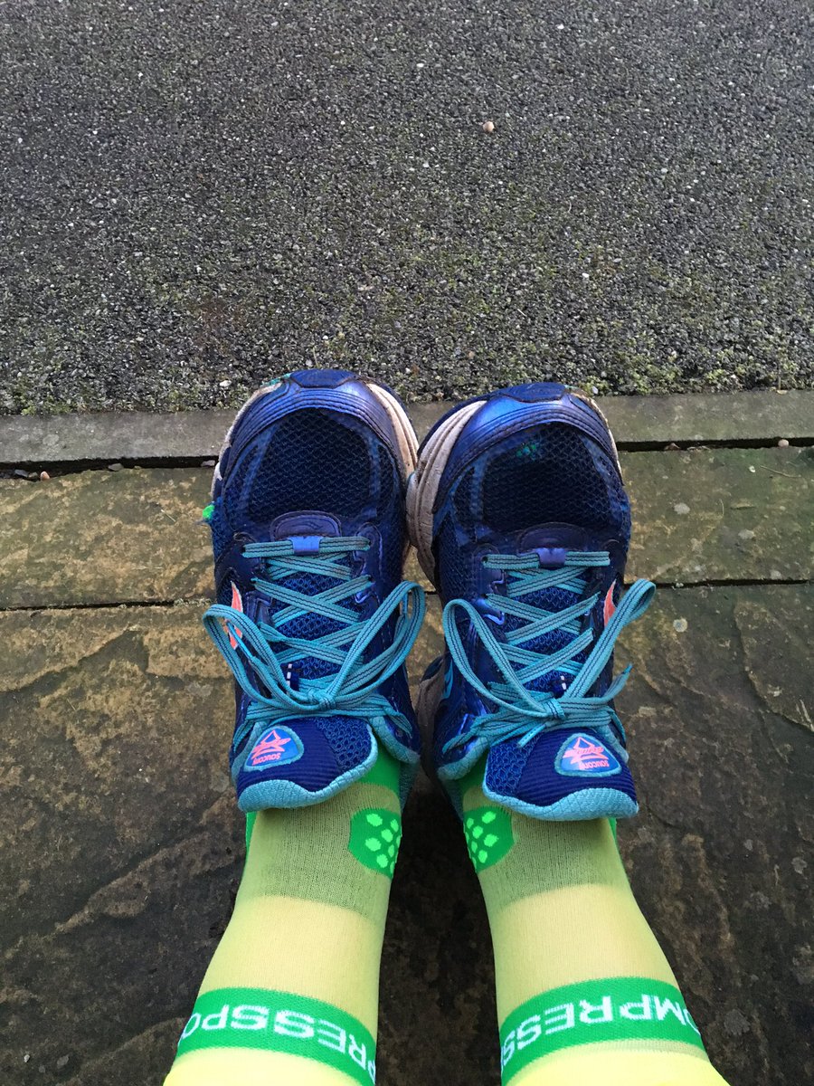 lou1312's tweet photo. When your socks start sticking out your trainers, it's time for new ones👿 #somuchrunning #mdstraining https://t.co/yJBgSPG2Oa