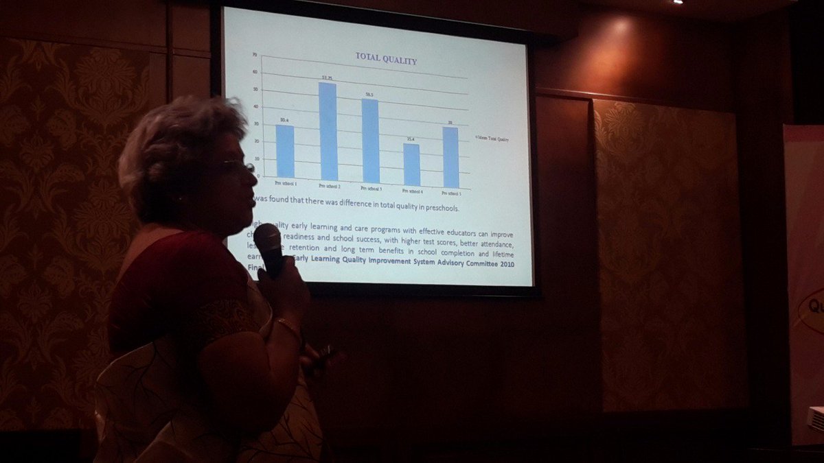 ecaorg's tweet photo. Dr.Asha Menon talks about Teacher-Child Interactions-A comparative study between Preschools in Mumbai.#ECA4 #ECA2016 https://t.co/BgZthYA0EZ