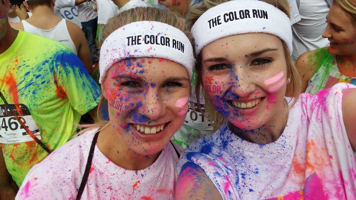 Janelize_Hefer's tweet image. #capitecColorrun