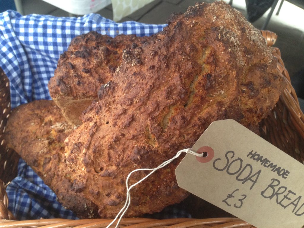 Freshly baked Soda Breads <a href="/TasteCheshire/">Taste Cheshire</a> mrkt today 9-4