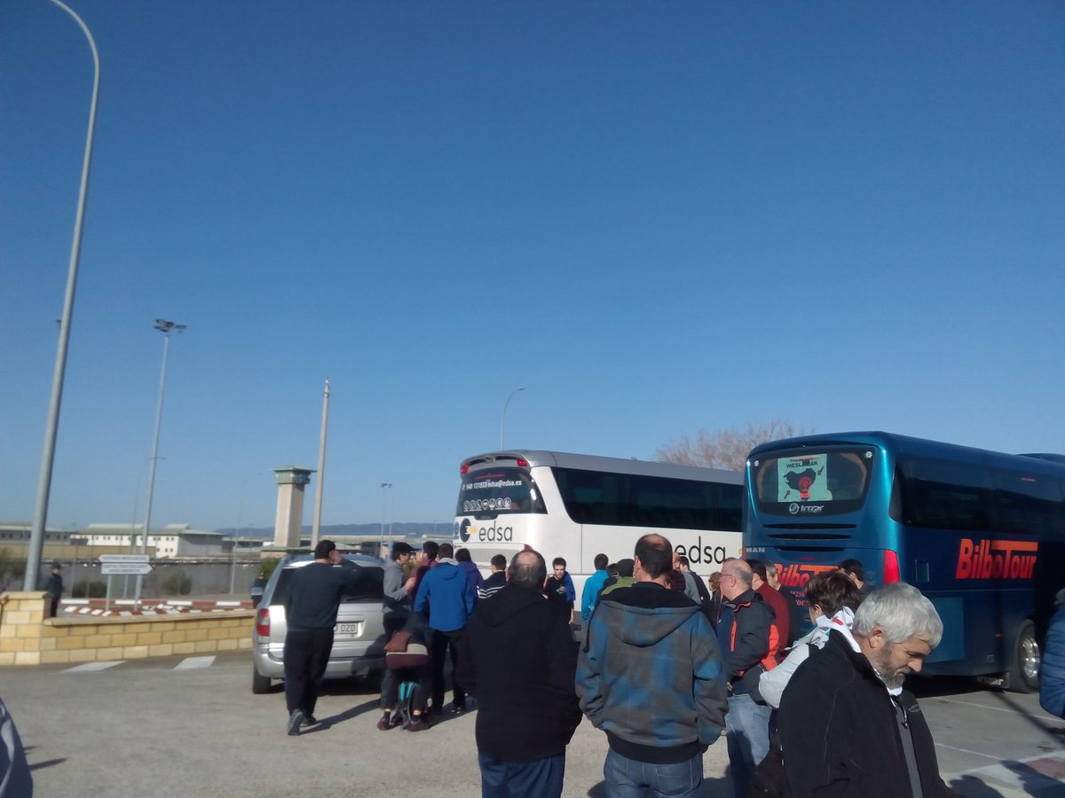 Kordobako espetxera ailegatu berriak #presoaketxera #abian