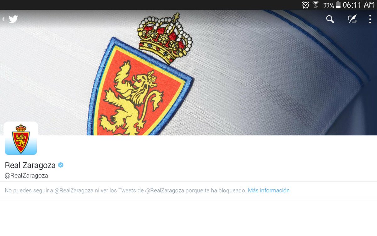 Tonga23's tweet photo. Dudo que haya un fanático ,no Español, del Real Zaragoza fuera de España como yo. Desbloquenme ya !! https://t.co/0PuMU46RT4