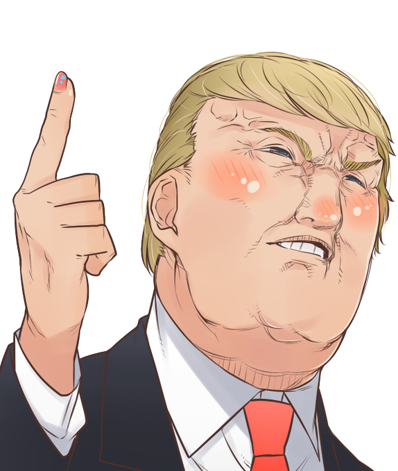 トランプ氏のtwitterイラスト検索結果 古い順