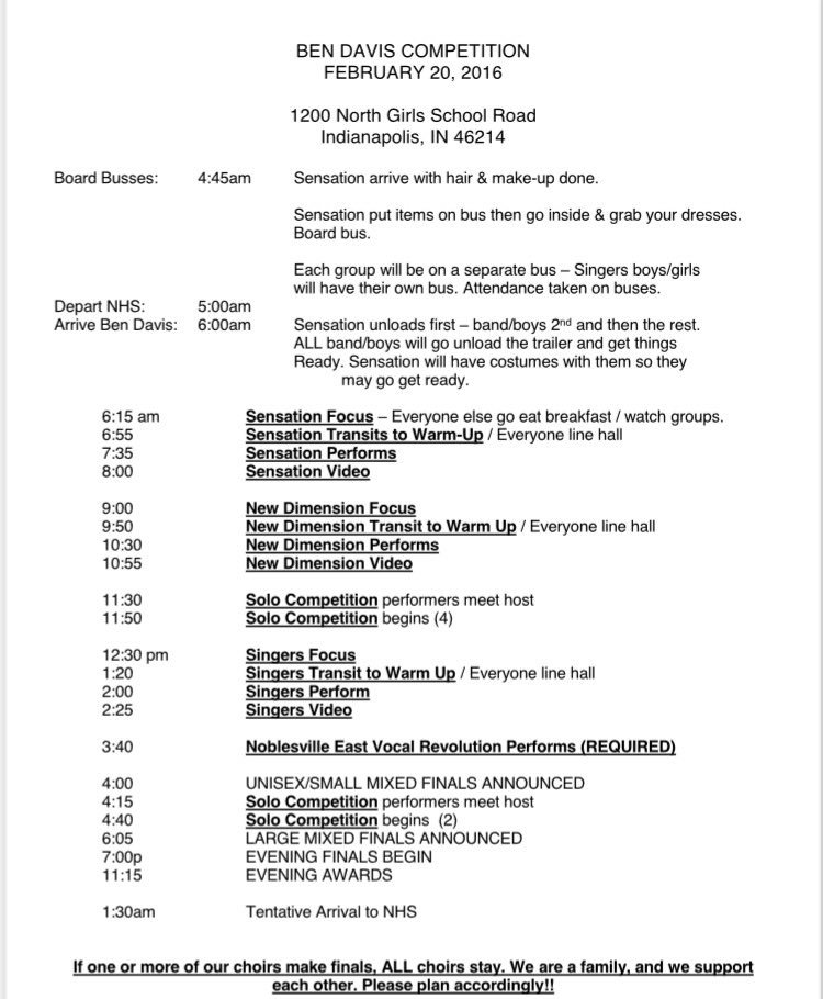 nhs_sensation's tweet photo. Ben Davis schedule for anyone who needs it https://t.co/oOX5O1TOaD
