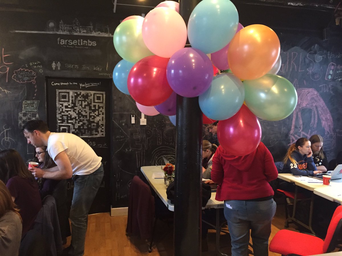 djangogirlsbel's tweet photo. Great turnout today at our first Belfast workshop #djangogirls #getprogramming https://t.co/1vrtSO55J9