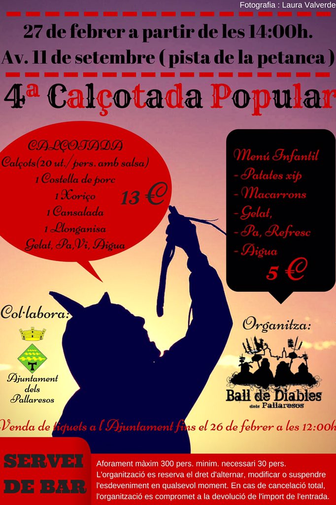 Gent de bon menjar i bon beure no us podeu perdre la nostra #calçotada