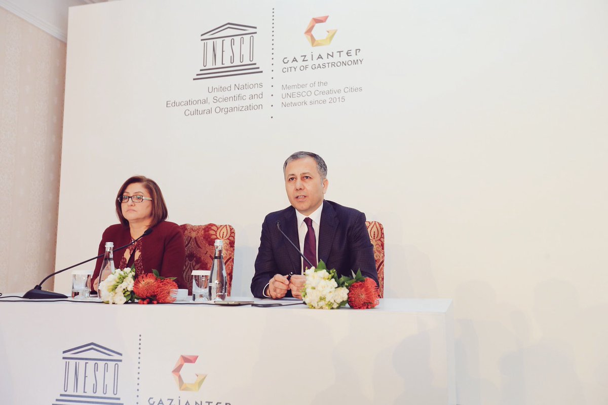 Gaziantep'in UNESCO başarısının lansmanı Çırağan Sarayı'nda eşsiz yöresel lezzetlerimizle ile başladı...