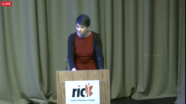 IndyLiveStream's tweet photo. WATCH the @Radical_Indy conference today LIVE from Edinburgh 
https://t.co/uJYRRo6D89 https://t.co/3uKQd4bVOn