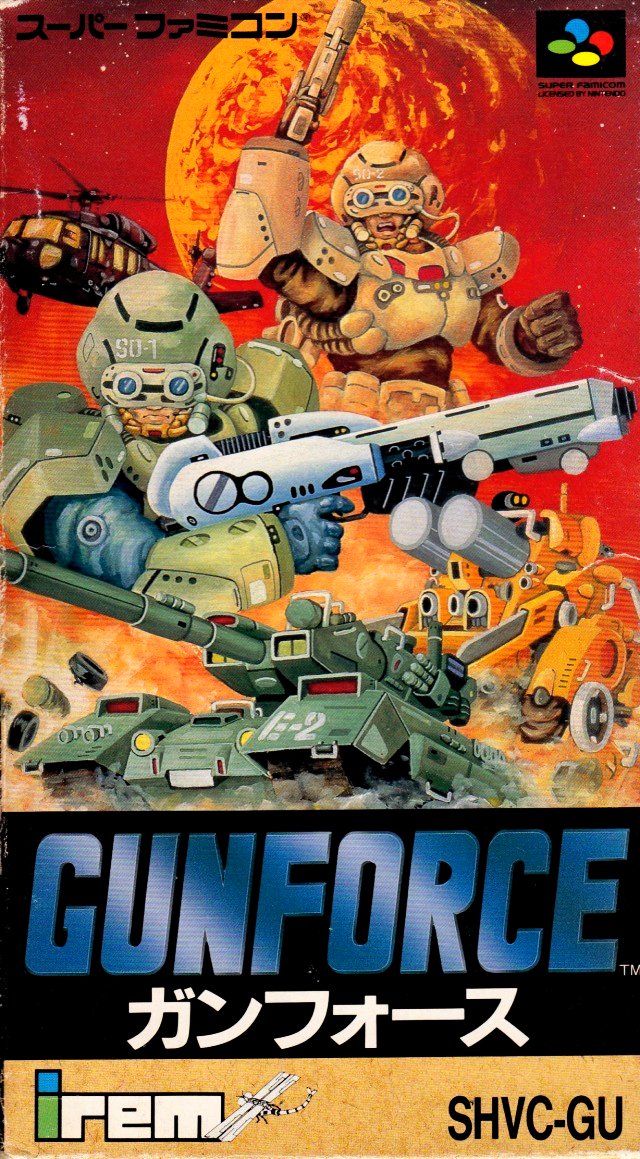 GunForce / Super Famicom / Irem / 1992