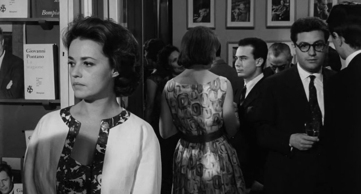 nonicknamefilm's tweet photo. Umberto Eco's cameo appearance in Michelangelo Antonioni's La Notte (1961) #UmbertoEco https://t.co/3ftGt7NGrq