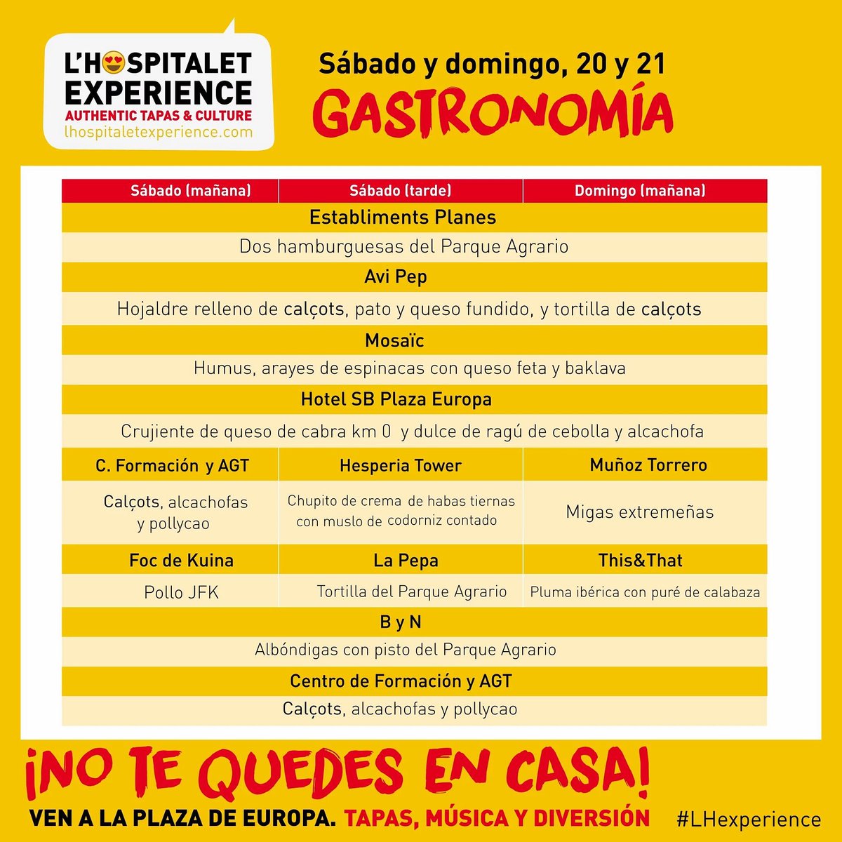 gemaesantiago's tweet photo. No te pierdas la carpa de #LHexperience Tapas, Música y cerveza https://t.co/CxpvSb3DwO