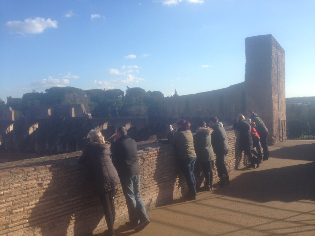 MindTheGuide's tweet image. Looking at the #Colosseum from the Third Ring. #Rome underground tour of the Colosseum!