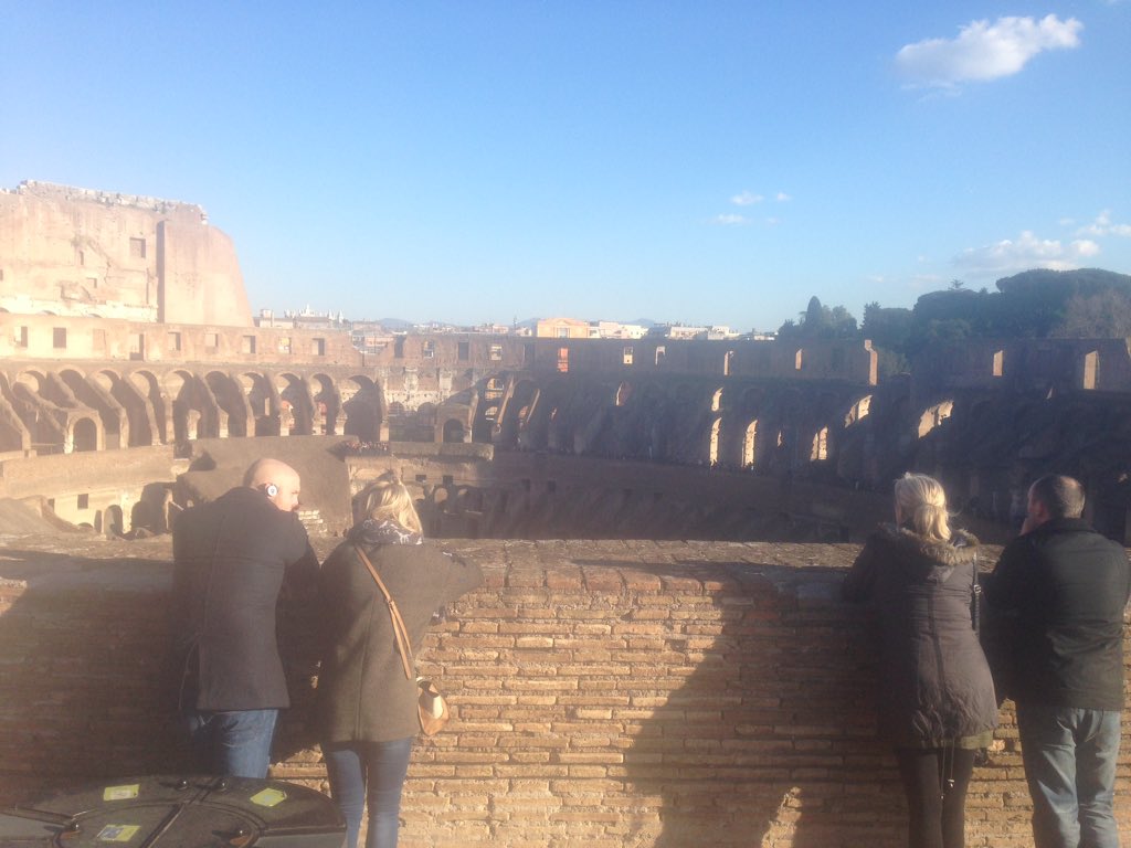 MindTheGuide's tweet image. Looking at the #Colosseum from the Third Ring. #Rome underground tour of the Colosseum!