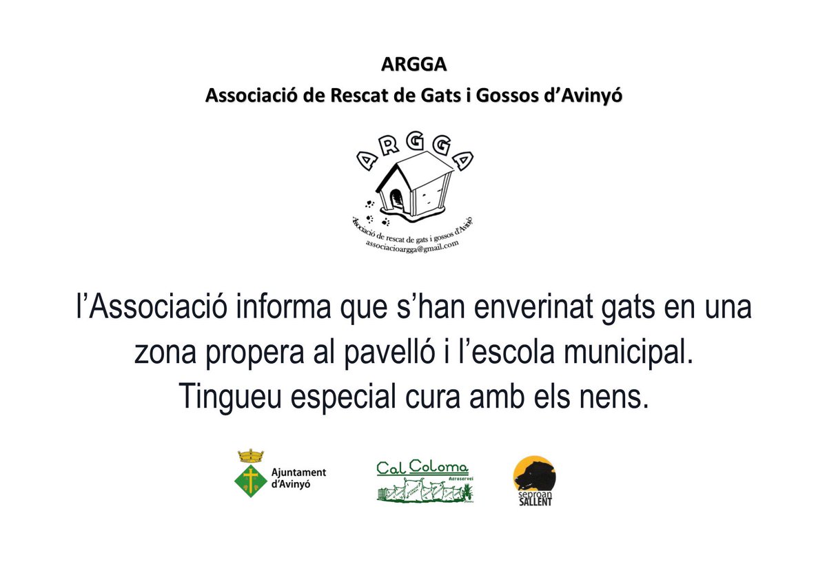 ARGGAassociacio's tweet photo. https://t.co/8b4RcZDISm