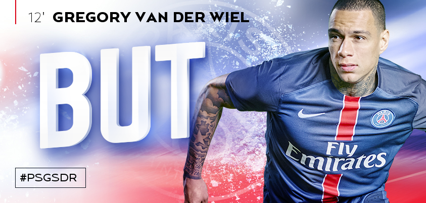 PSG_inside's tweet photo. 12' BUUUUUUUUUUTTTTTTTTTTTT de @Gvanderwiel !!!!!!!!!!!!!! #PSGSDR https://t.co/Tss8S001Jw