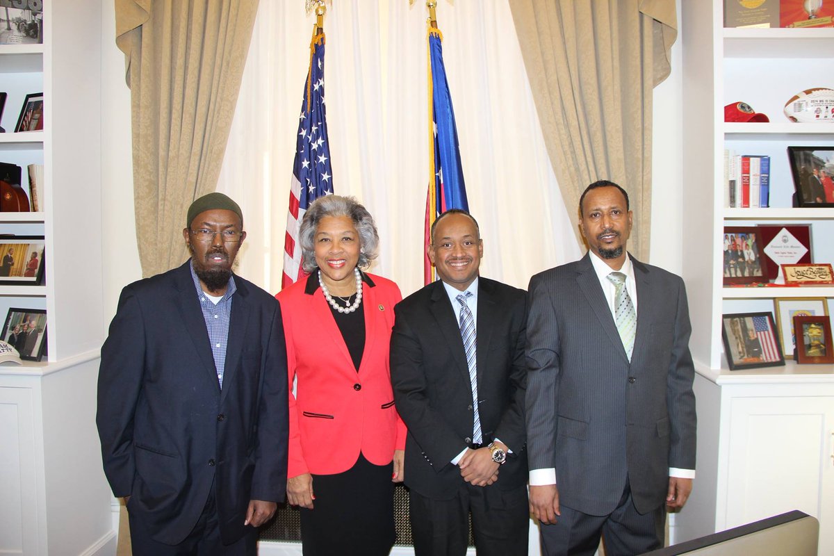 CSAECBUS's tweet photo. Image from a recent meeting with Congress woman Beatty regarding effective financial planning within Somalia https://t.co/ngLn9MHZn9