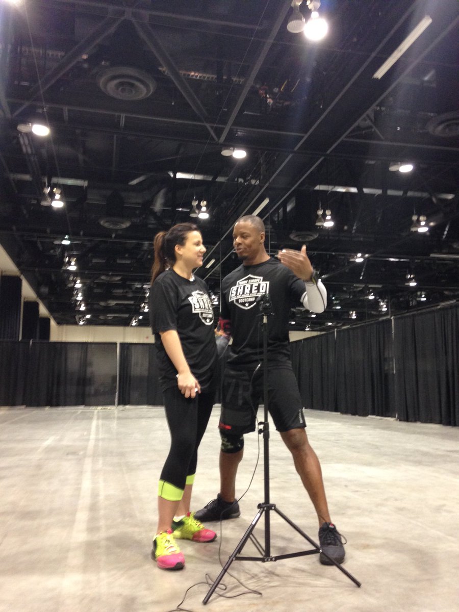 FashionCalgary's tweet photo. Super excited for #shredbootcamp with @TommyEurope #fitness #calgary #yyc #health @aniabasak https://t.co/fChQYgiRIP