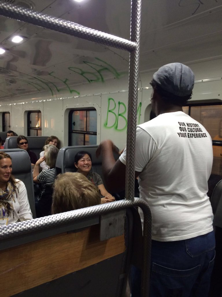 iapco16's tweet photo. Afternoon Activity: #iapco16 on the train to #Langa with @ubizosa https://t.co/Ser1LYYuHD