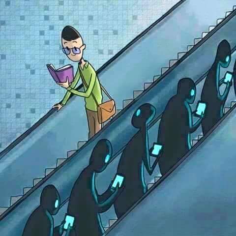 Escritora_95's tweet image. "No me gusta leer" pero te pasas todo el día leyendo y sin saberlo.
#ImágenesParaReflexionar
