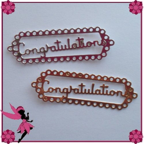 craft_fairys's tweet photo. Tattered Lace Congratulations die cuts added to website. #cardmaking #scrapbooking #toppers #embellishments https://t.co/HCmOrZM2hs