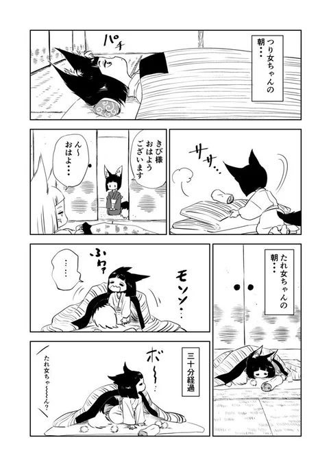 寝起きの違い 
